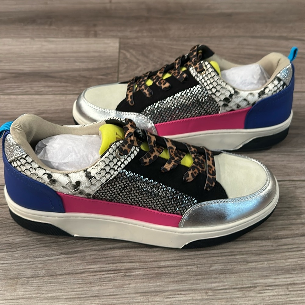 NEW in box Nine West Elevate Multi-Textured Sneakers